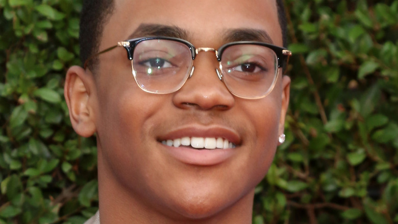 Michael Rainey Jr. smiling