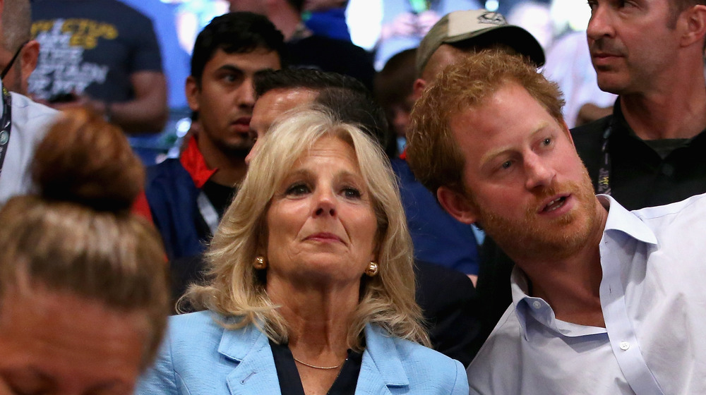 Jill Biden and Prince Harry