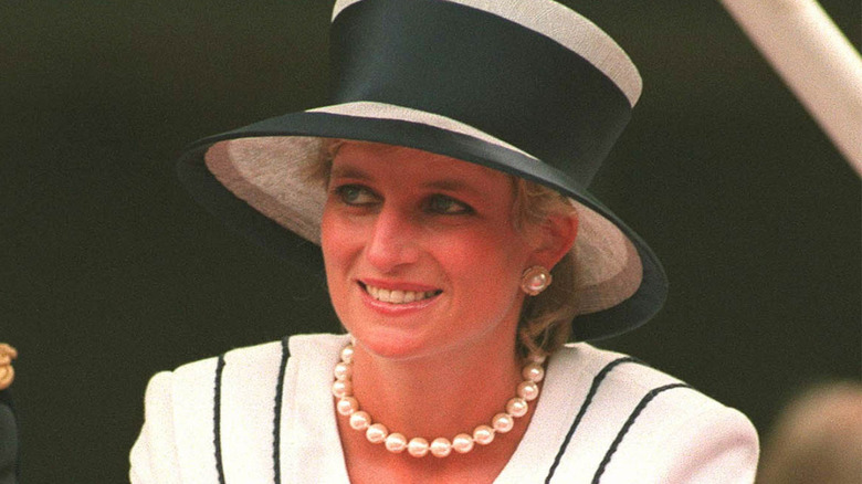 Princess Diana smiling
