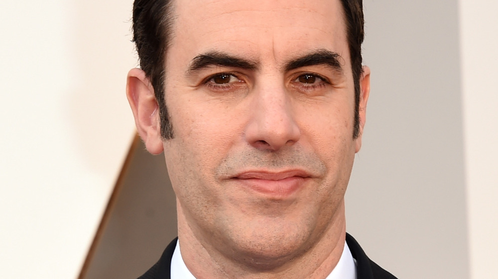 Sacha Baron Cohen on the red carpet