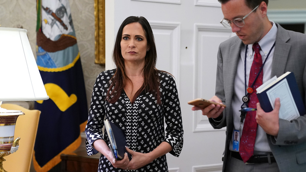 Stephanie Grisham at White House