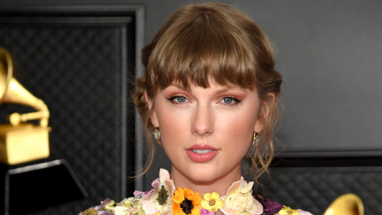 Taylor Swift at the 2021 Grammy Awards