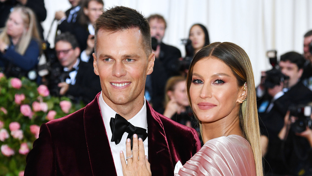 Tom Brady with wife Gisele Bündchen 