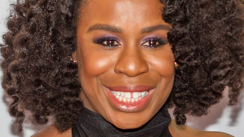 Uzo Aduba smiling