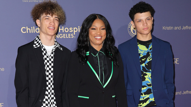 Garcelle Beauvais and her sons