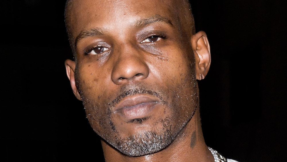 DMX in somber pose