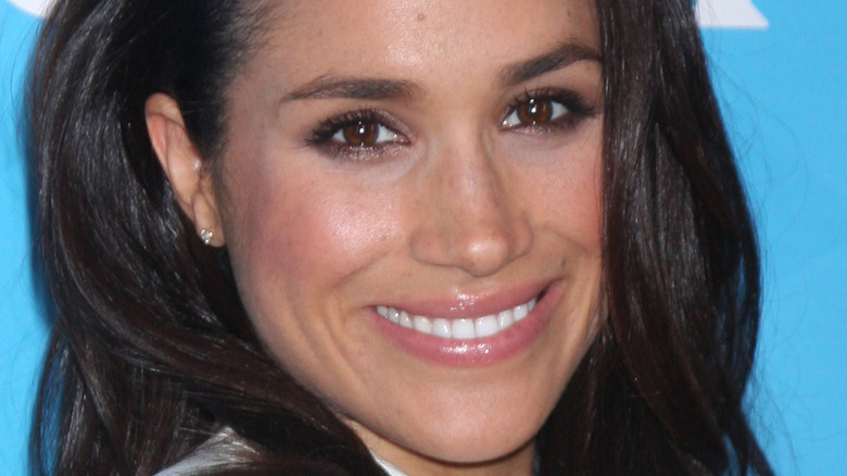 Meghan Markle at a 2014 press tour