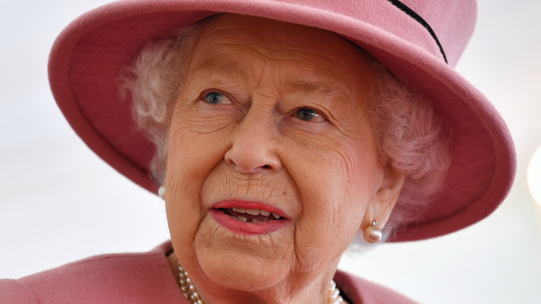 Queen Elizabeth at an event