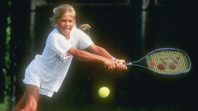 Calligraphie Sanction AVANT JC. anna tennis player Manille drapeau ...