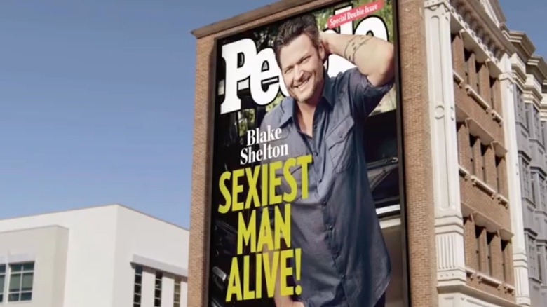 Blake Shelton as People's Sexiest Man Alive
