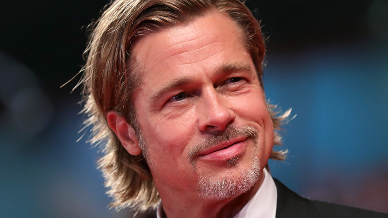 Brad Pitt close-up