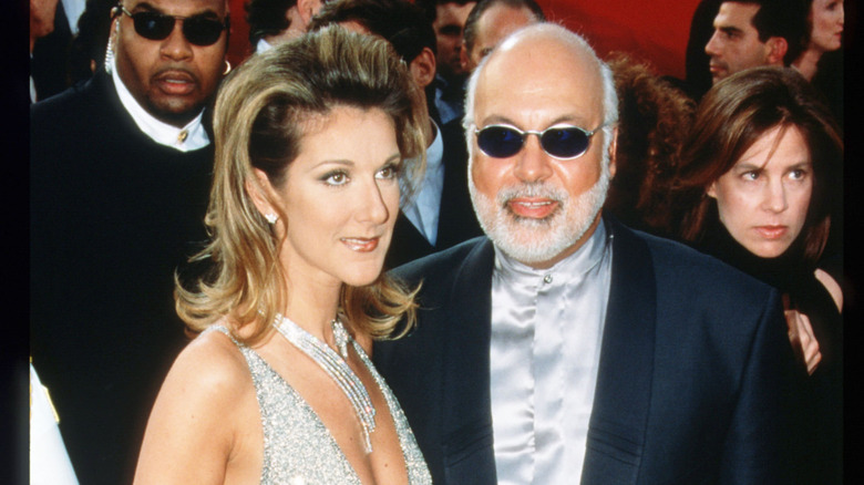 René Angélil and Celine Dion