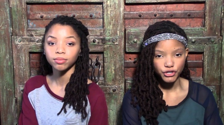 Chloe and Halle Bailey