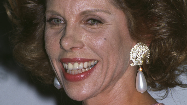 Christine Baranski smiling