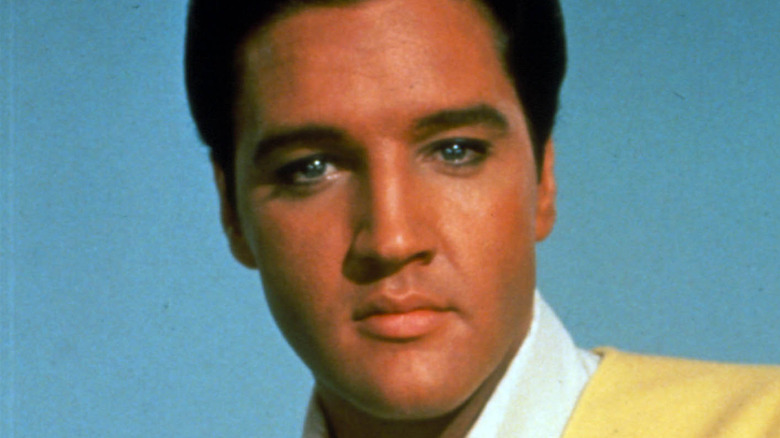 Elvis Presley smizing