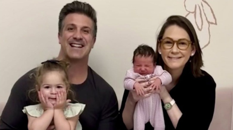 Jessica Tarlov with husband Brian McKenna and their two daughters