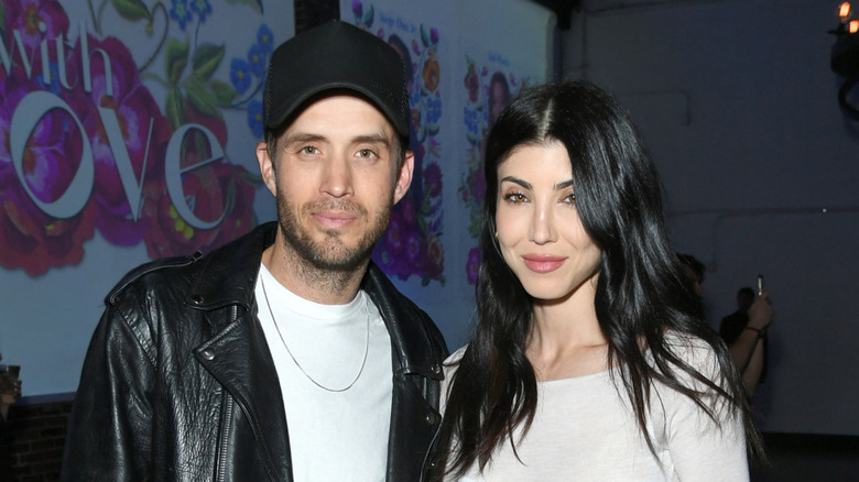 Brian Logan Dales (left) and Briana Cuoco (right) at an event in 2023