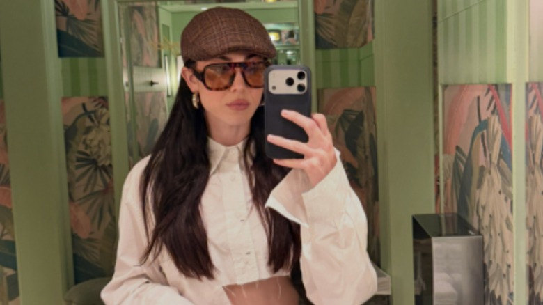 Briana Cuoco taking a selfie in August 2026