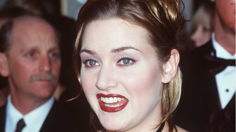 Young Kate Winslet at an event