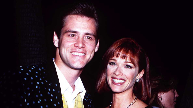 Jim Carrey and Lauren Holly