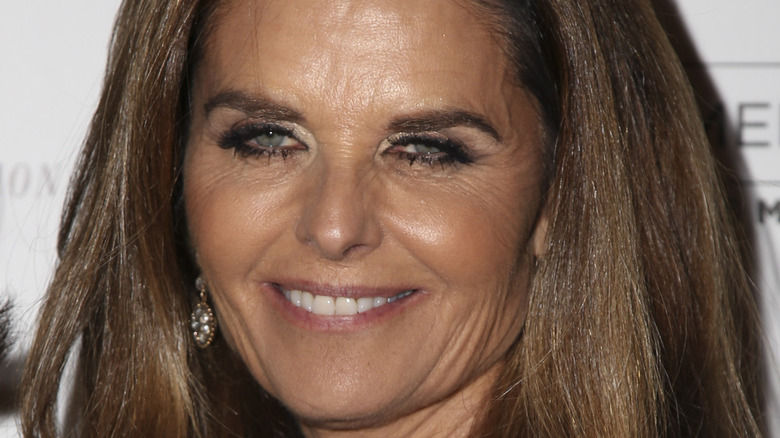 Maria Shriver close-up