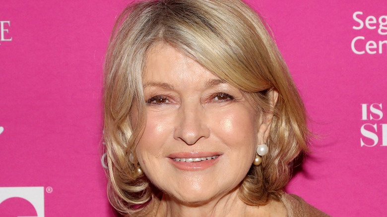 Martha Stewart smiling