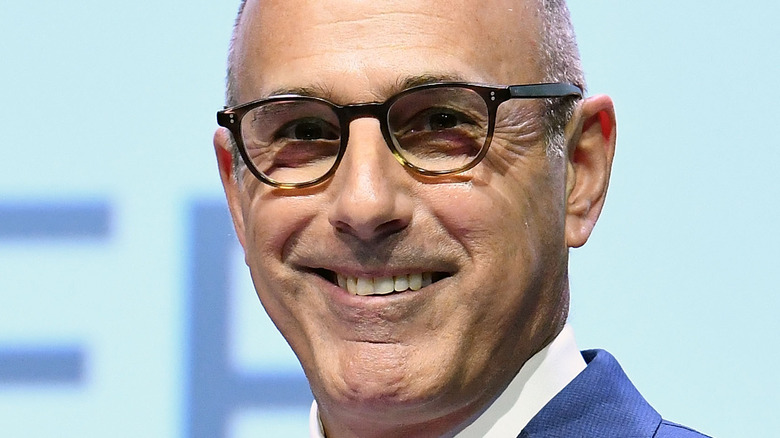 Matt Lauer smiling