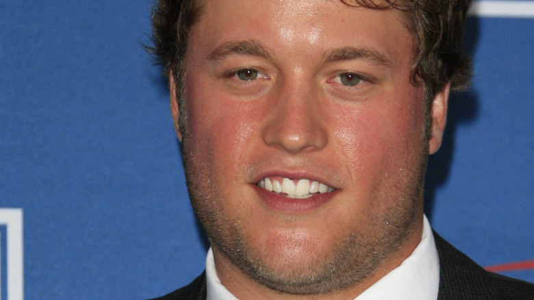 Matthew Stafford smiling 