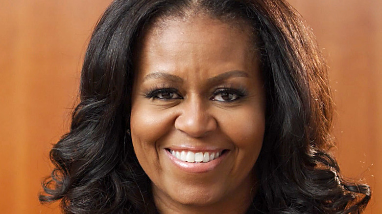 Michelle Obama smiling 