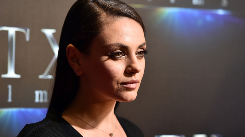 Mila Kunis on the red carpet