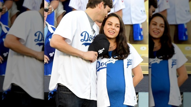 Ashton Kutcher and Mila Kunis