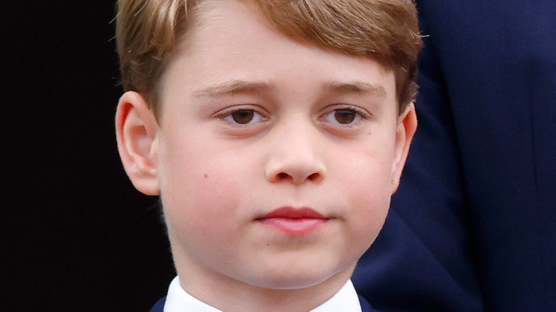 Prince George outside