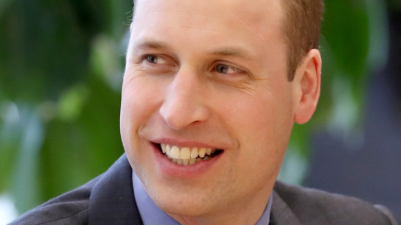 Prince William smiling