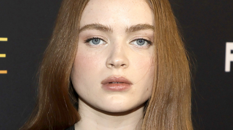 Sadie Sink on the red carpet