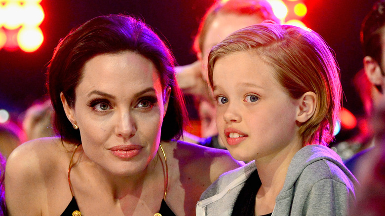 Angelina Jolie and Shiloh Jolie-Pitt