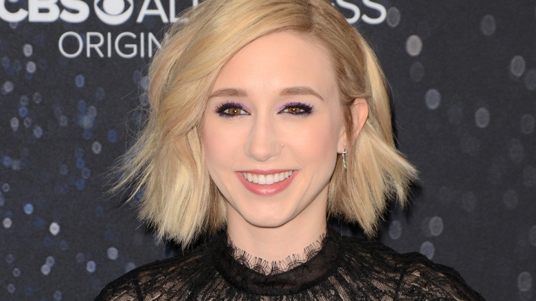 Taissa Farmiga smiling