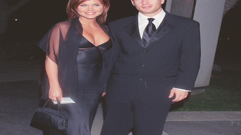 Tiffani Thiessen and David Strickland