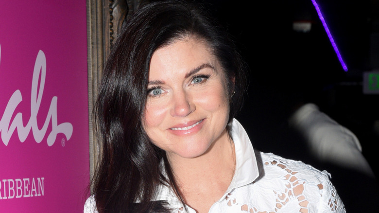 Tiffani Thiessen smiling