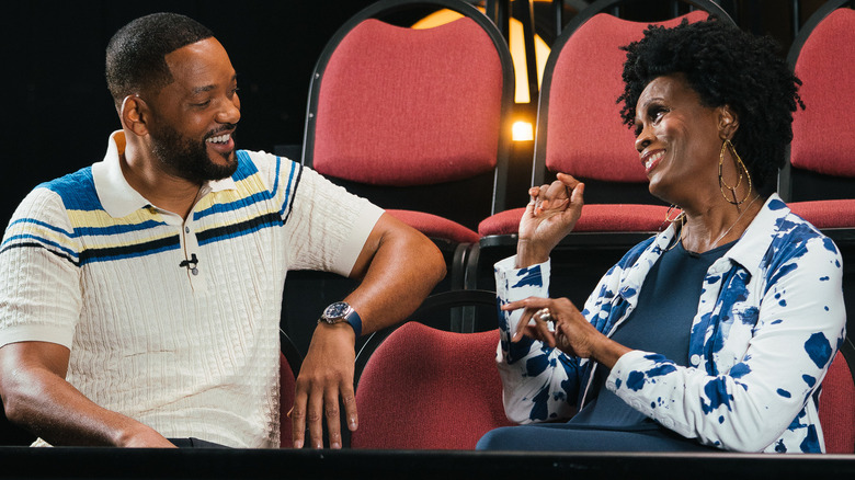 Will Smith and Janet Hubert