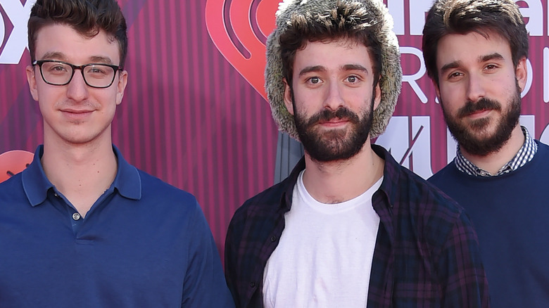 Adam, Jack, and Ryan Met of AJR