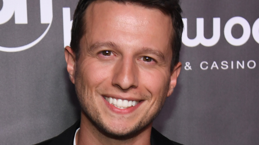 Mat Franco on the Planet Hollywood red carpet