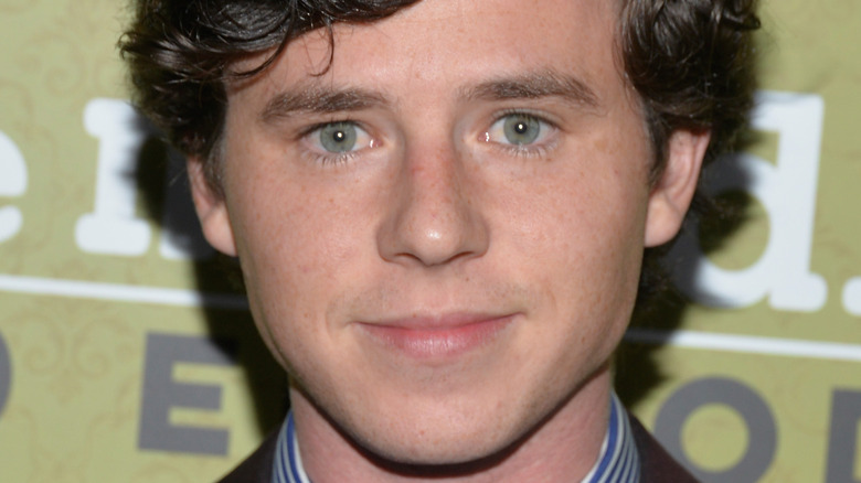 Charlie McDermott staring