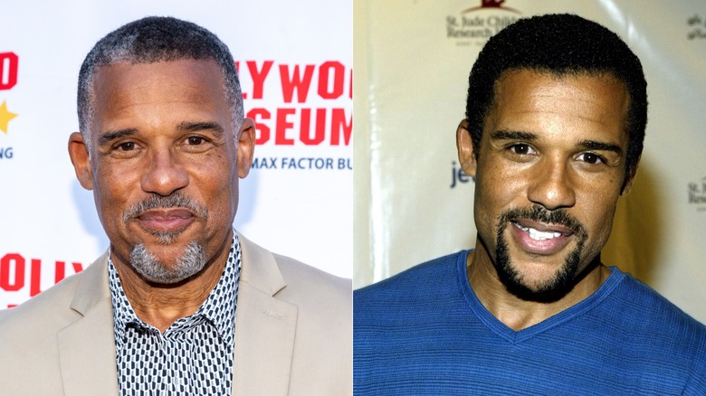 Split image of older Peter Parros and younger Peter Parros
