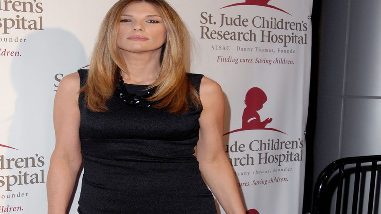 Daisy Fuentes posing at a gala for St. Jude Children's Hospital