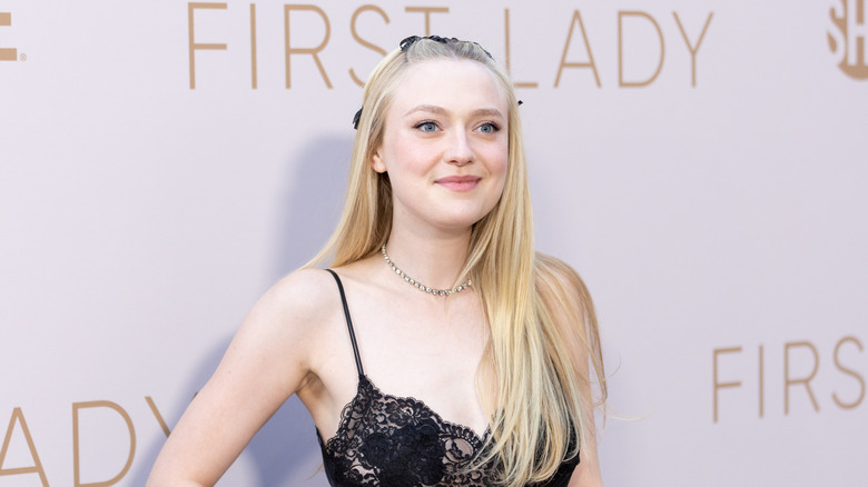 Dakota Fanning at premiere