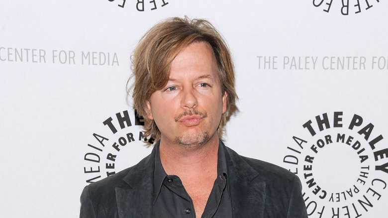 David Spade posing at an event at The Paley Center