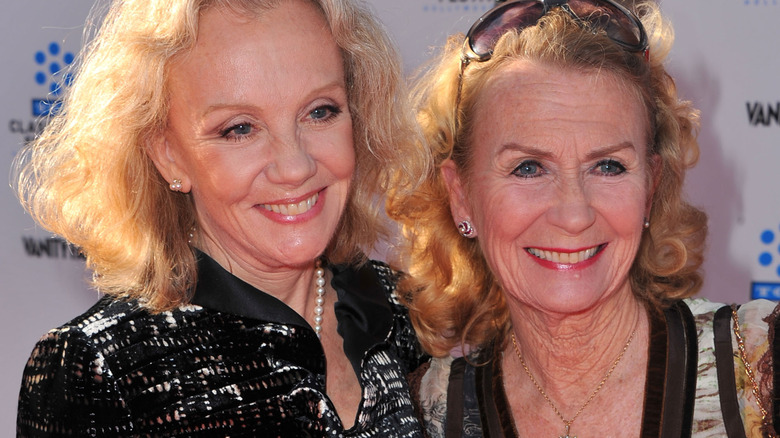 Hayley Mills and her sister