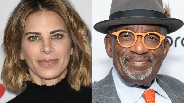 A split image of Jillian Michaels and Al Roker