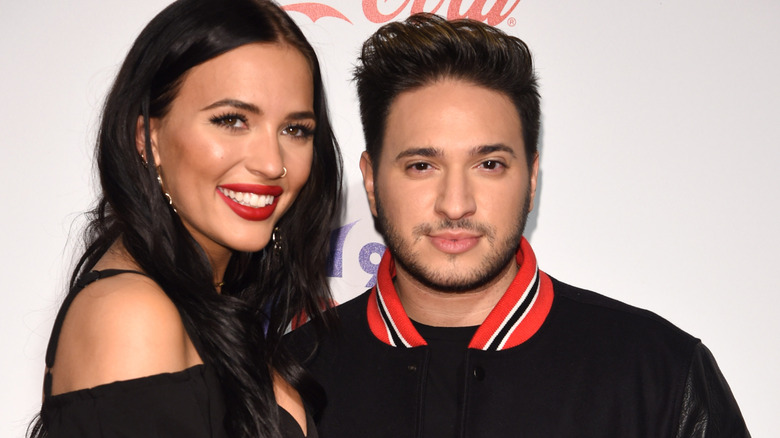 Lennon Stella and Jonas Blue at the 2018 Jingle Bell Ball at the O2 Arena