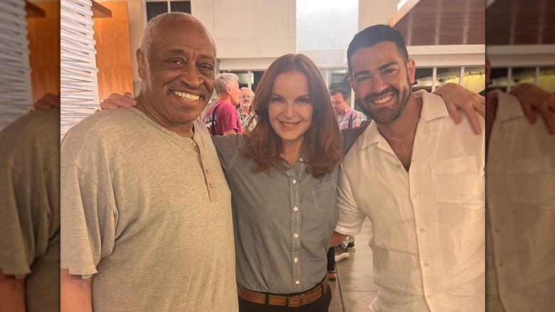 Marcia Cross with co-stars